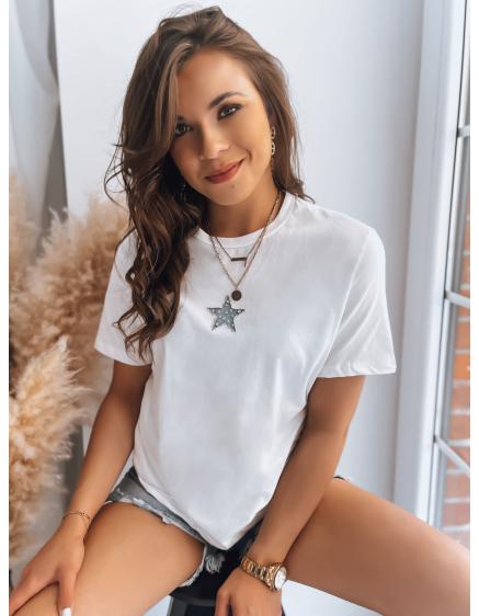 Női póló STAR POWDER ecru