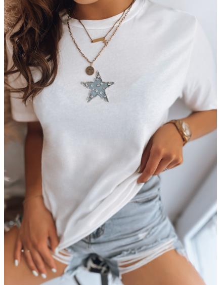 Női póló STAR POWDER ecru