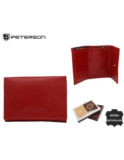Női bőr pénztárca PTN RD-200-GCL piros