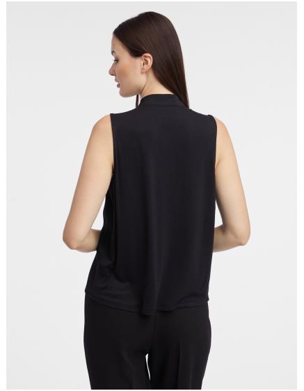 Čierna dámska blúzka