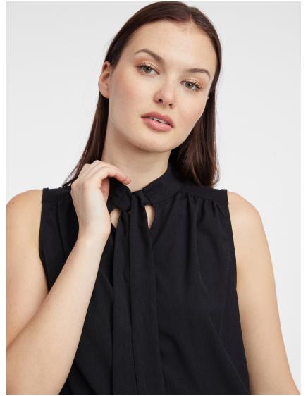 Čierna dámska blúzka