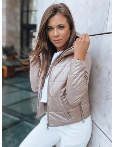 Dámska krátka prešívaná bunda SPORT HEVEN camellia