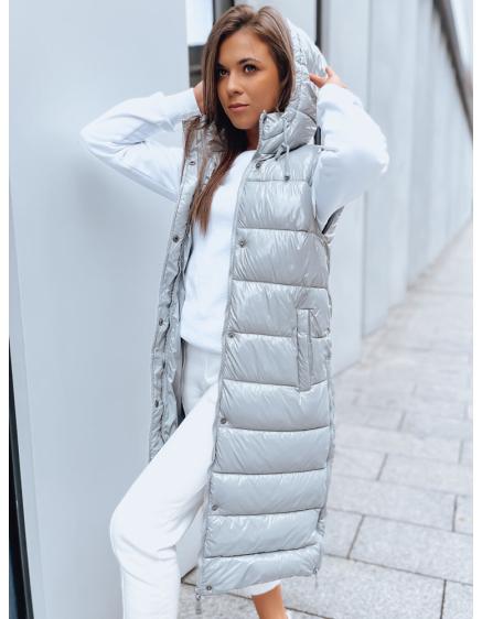 Női steppelt mellény GANTINI silver