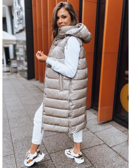 Női steppelt mellény GANTINI beige