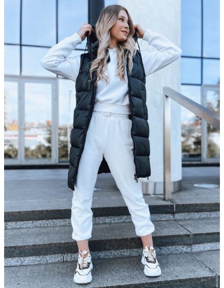 Női steppelt mellény FAR AWAY fekete