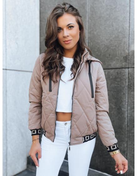 Dámska prešívaná bunda HEKATE béžová