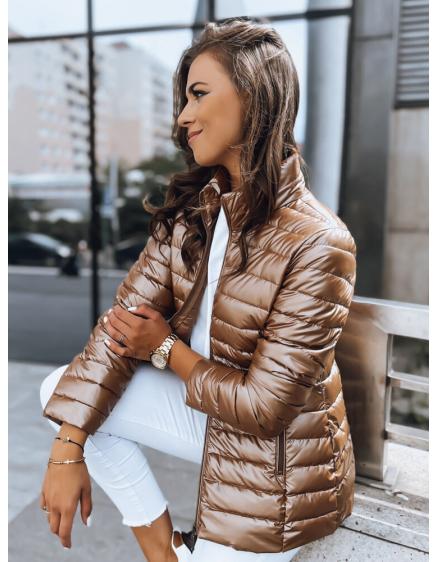 Dámska bunda BUSY BEE hnedá