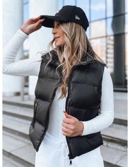 Dámska prešívaná vesta WILLOW čierna