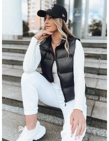 Dámska prešívaná vesta WILLOW čierna