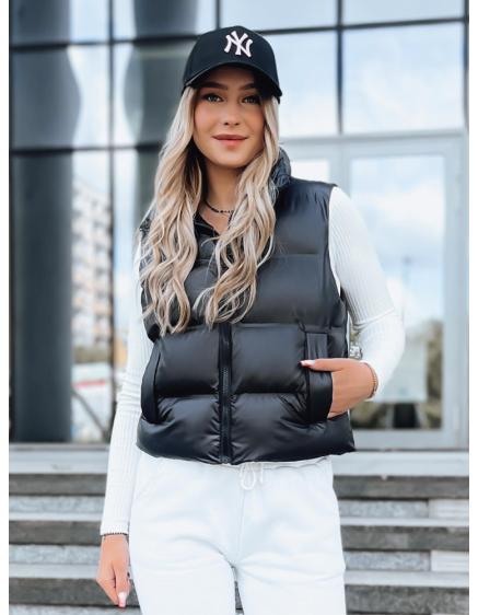 Dámska prešívaná vesta WILLOW čierna