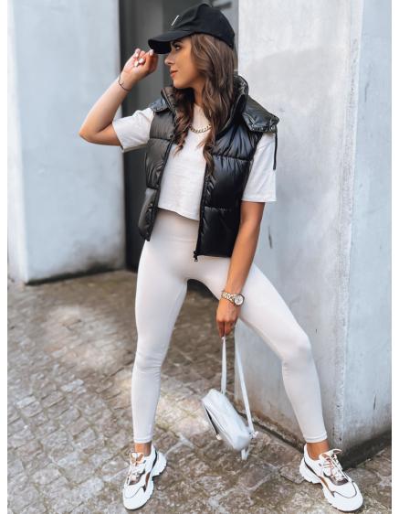 Dámska prešívaná športová vesta OSHE čierna