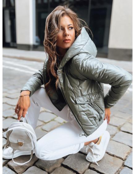 Dámska prešívaná športová bunda LILYWOOL zelená