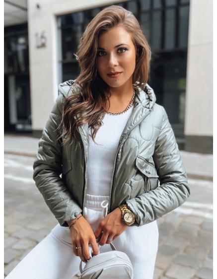 Dámska prešívaná športová bunda LILYWOOL zelená