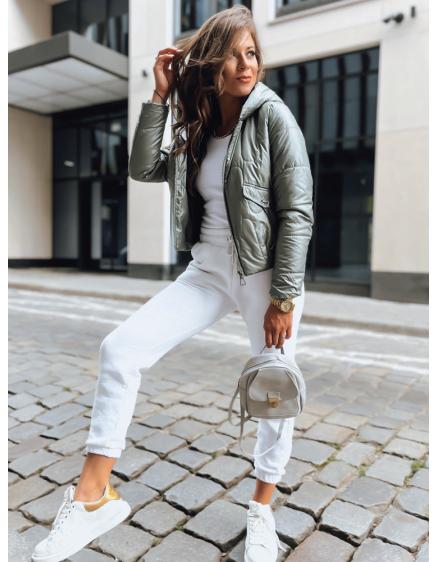 Dámska prešívaná športová bunda LILYWOOL zelená