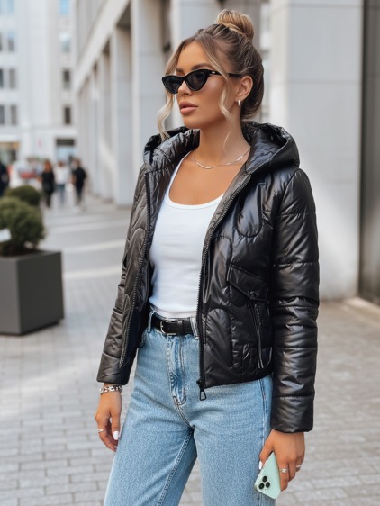 Dámska prešívaná športová bunda SPORT HEVEN LILYWOOL čierna