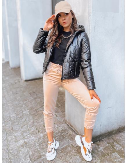 Dámska prešívaná športová bunda SPORT HEVEN LILYWOOL čierna