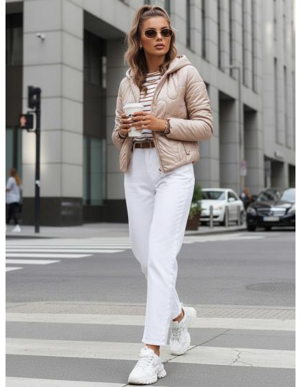 Női steppelt sportdzseki LILYWOOL barna