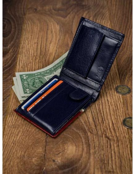 RFID bőr pénztárca ROVICKY 323-RBA-D