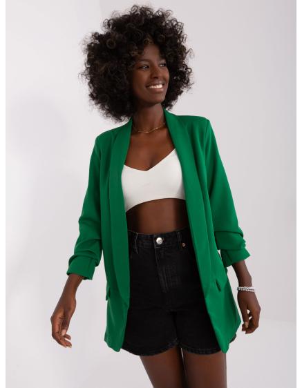 Dámské sako ISHA tmavě zelené 