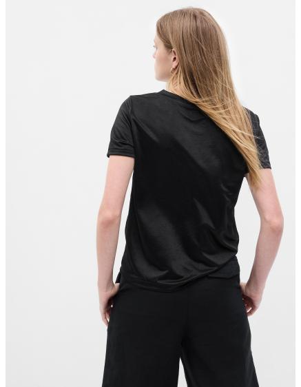 Tričko s výstřihem do V