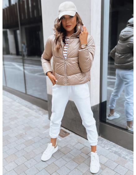 Női téli rövid kabát LOLAROSE arany