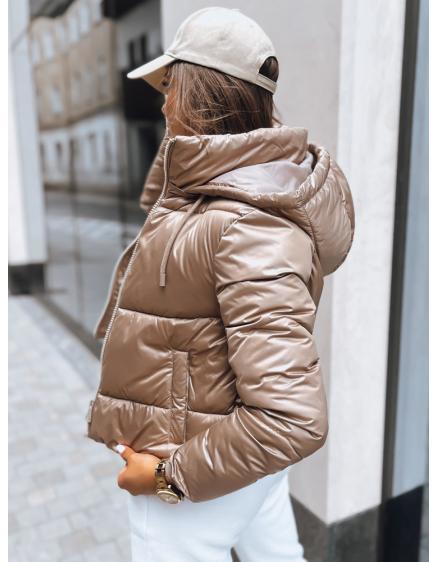 Női téli rövid kabát LOLAROSE arany