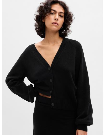 Raglan ujjú kardigán