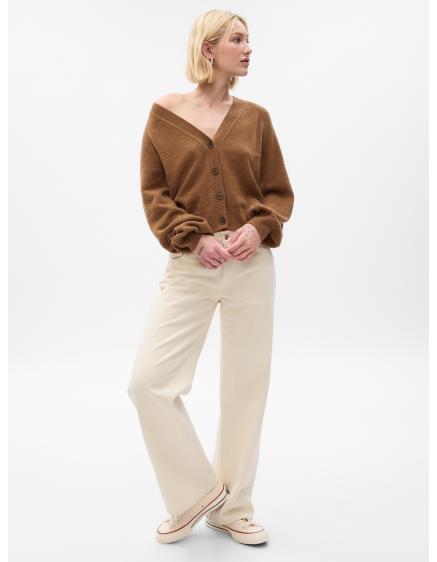 Raglan ujjú kardigán