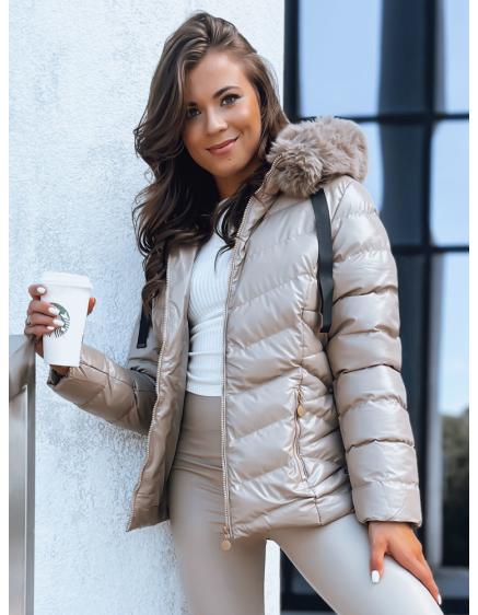 Női télikabát MIRIAL bézs