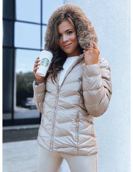 Női télikabát MIRIAL bézs