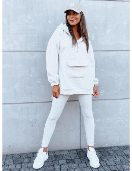 Dámská tepláková souprava MAYALAN světle šedá