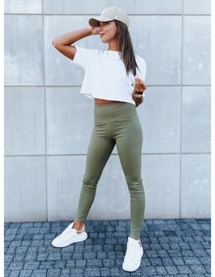 Dámské legíny LOOK ME zelené