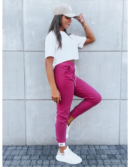 Dámské tepláky MACHI růžové