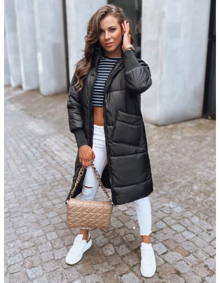 Dámska oversize bunda NADIA čierna