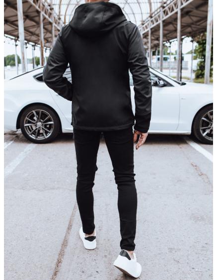 Pánská softshellová bunda s kapucí ITOS černá