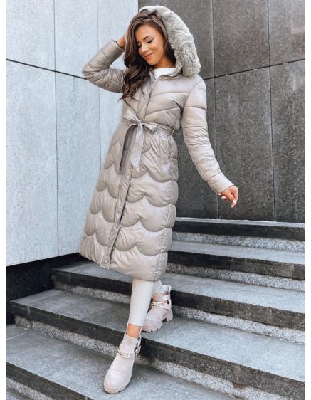 Női télikabát SCARLET bézs