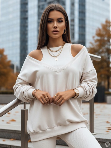 Női 3 az 1-ben szett ASTRAL ATTIRE bézs színben – fotografie produktu 2