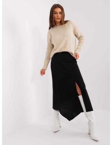 Női hosszú ujjú kardigán ABBEY bézs színű