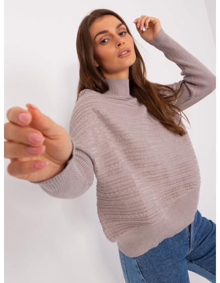 Dámsky sveter ADDAMS tmavobéžový