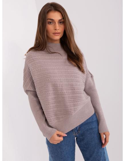 Dámsky sveter ADDAMS tmavobéžový