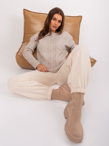 Női AJAX kardigán bézs