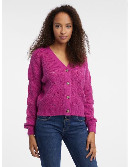 Tmavoružový dámsky sveter