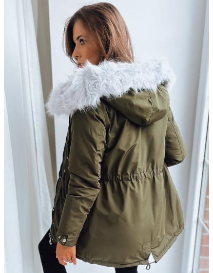 Dámska bunda parka MOLLA zelená