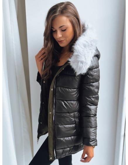 Dámska bunda parka MOLLA zelená