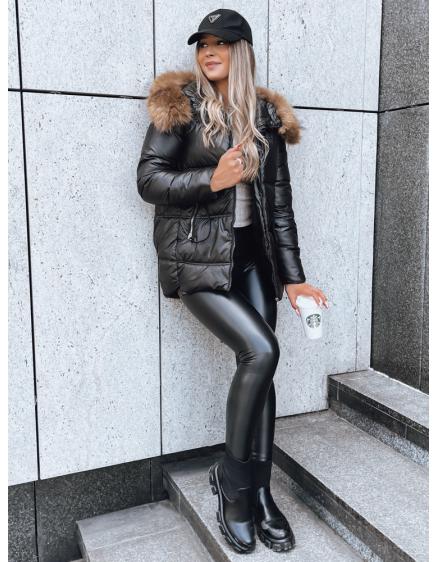 Dámska zimná prešívaná bunda AMBER DAWN čierna