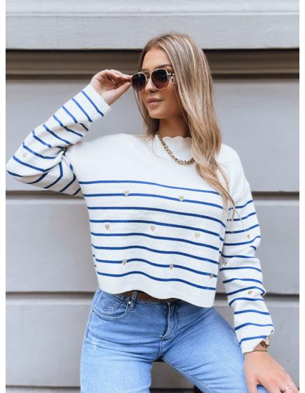 Női pulóver VELORIA kék