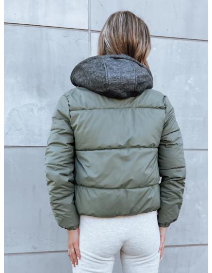 Dámská prošívaná bunda KHALEESI zelená