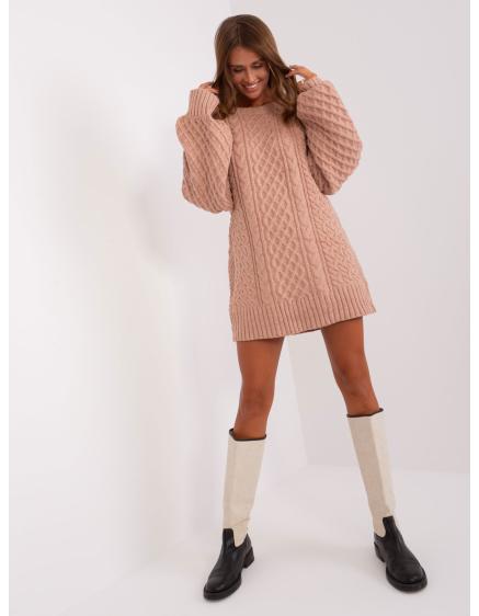 Női mini hosszúságú ruha ABI rózsaszín