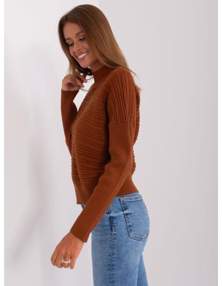 Dámsky sveter BASILA hnedý