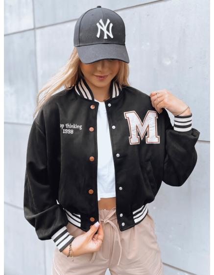 Dámska bejzbalová bunda HITGIRL čierna